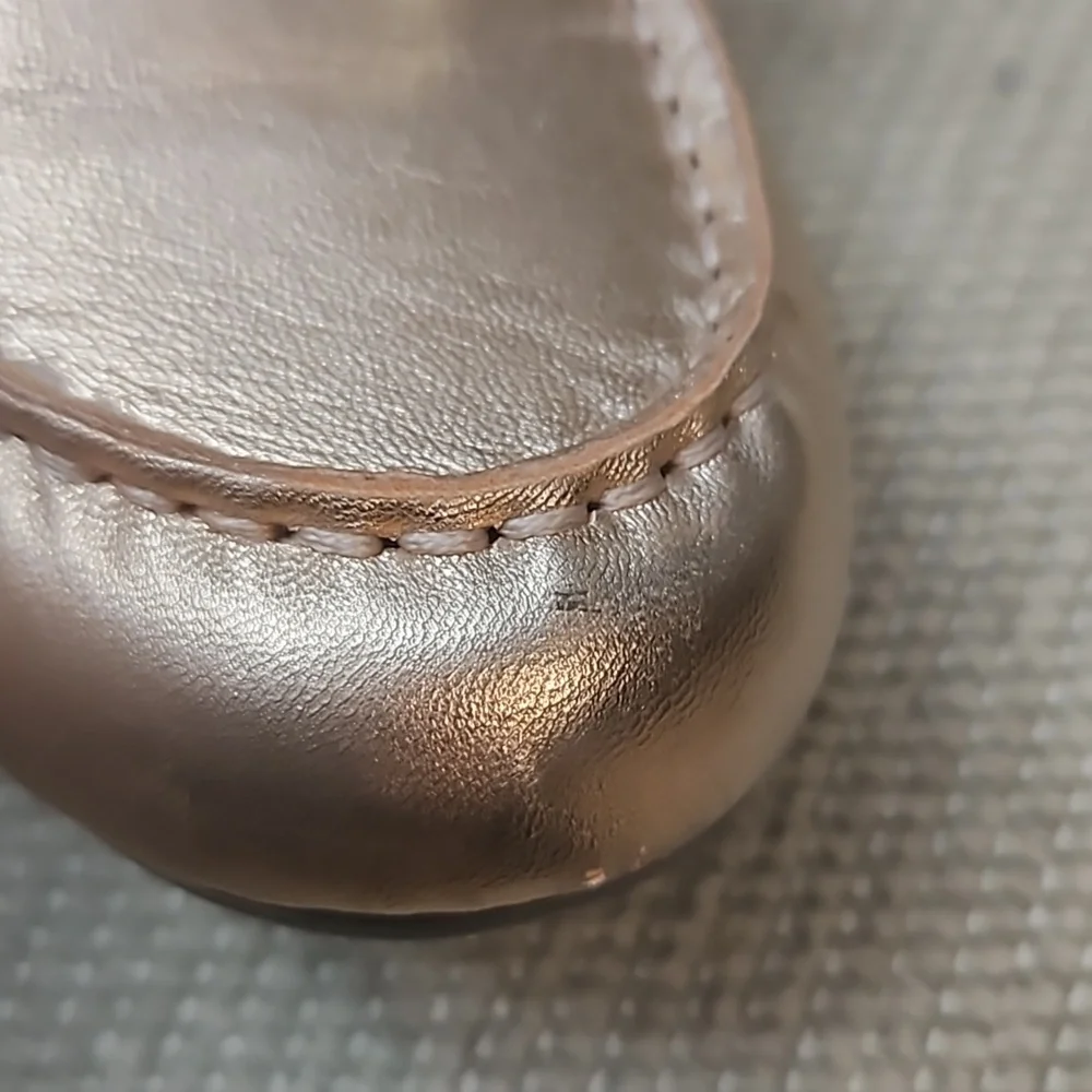 Vionic Virginia Metallic Loafer Rose Gold Women's 6.5